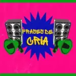 Baile funk festival ingresso colorido textura verde rosa instagram post