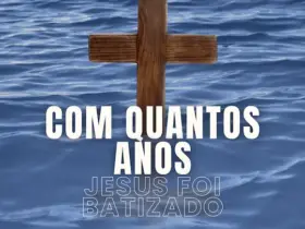Batismo nas aguas fotografico azul Instagram post