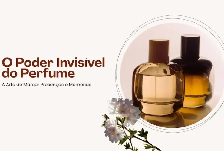 Beige and Brown Modern Perfume Pitch Deck Presentation