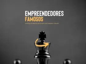 Capa de Ebook Lideranca Corporativo Preto e Amarelo