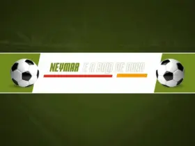 Green and White Modern Football YouTube Banner