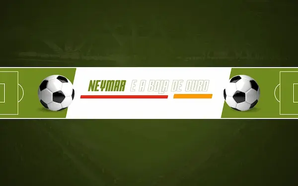 Green and White Modern Football YouTube Banner