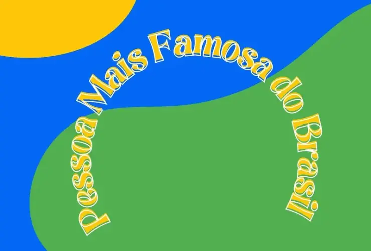 Papel de Parede Brasil Amarelo Verde e Azul
