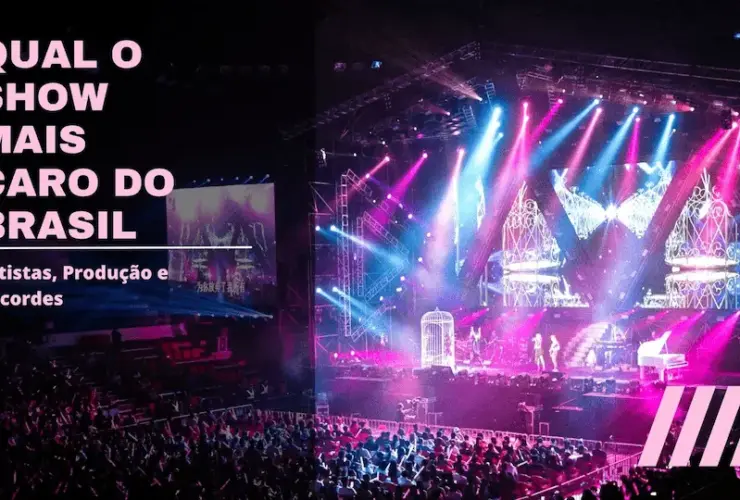 O Show Mais Caro do Brasil: Entre Luxo, Produção e Entretenimento 36 Purple and Pink Modern Music Festival Presentation