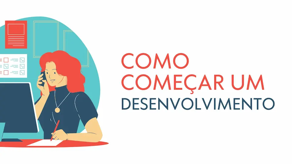Red and Blue Minimalist Illustrative Training and Development Presentation