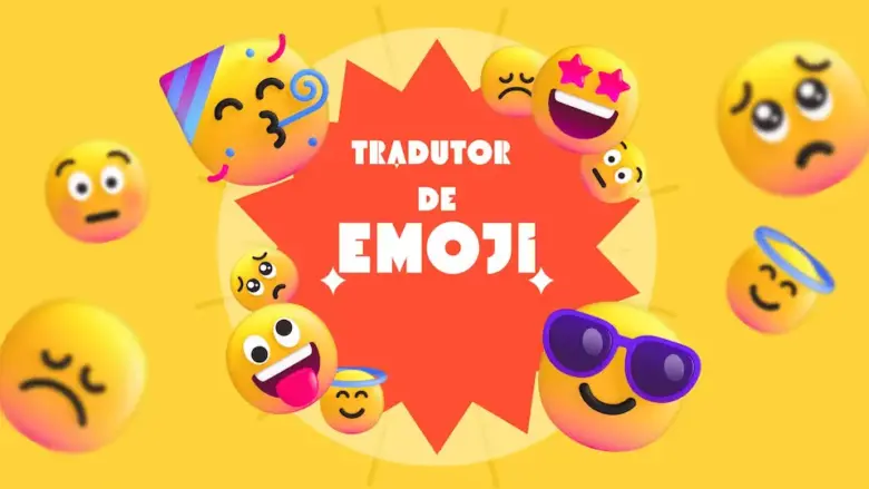 Yellow 3D Emoticon Celebration Illustration Retro World Emoji Day Video