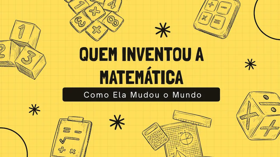 Yellow Illustrated Mathematics Education Presentation