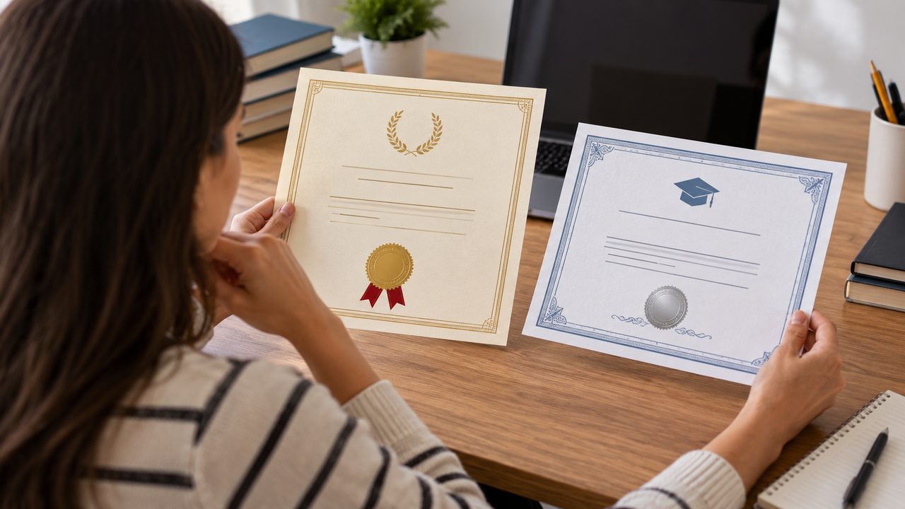diploma superior e certificado de conclusao qual e a diferenca